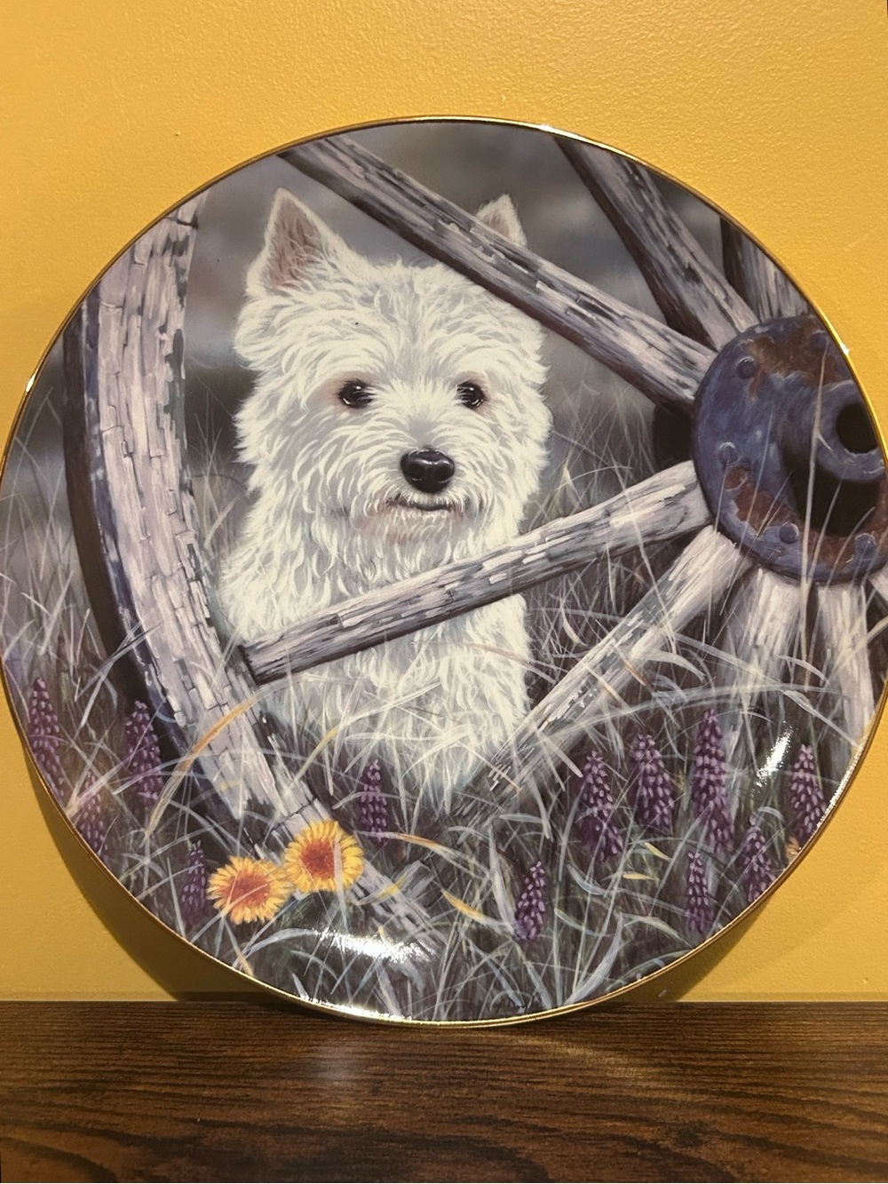 West Highland White Terrier Collector Plate